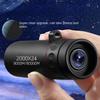 Monocular Telescope Mini Portable Mobile Phone Telescope with Holder Outdoor Camping Hunting Birdwatching Telescopes 2000x24 HD