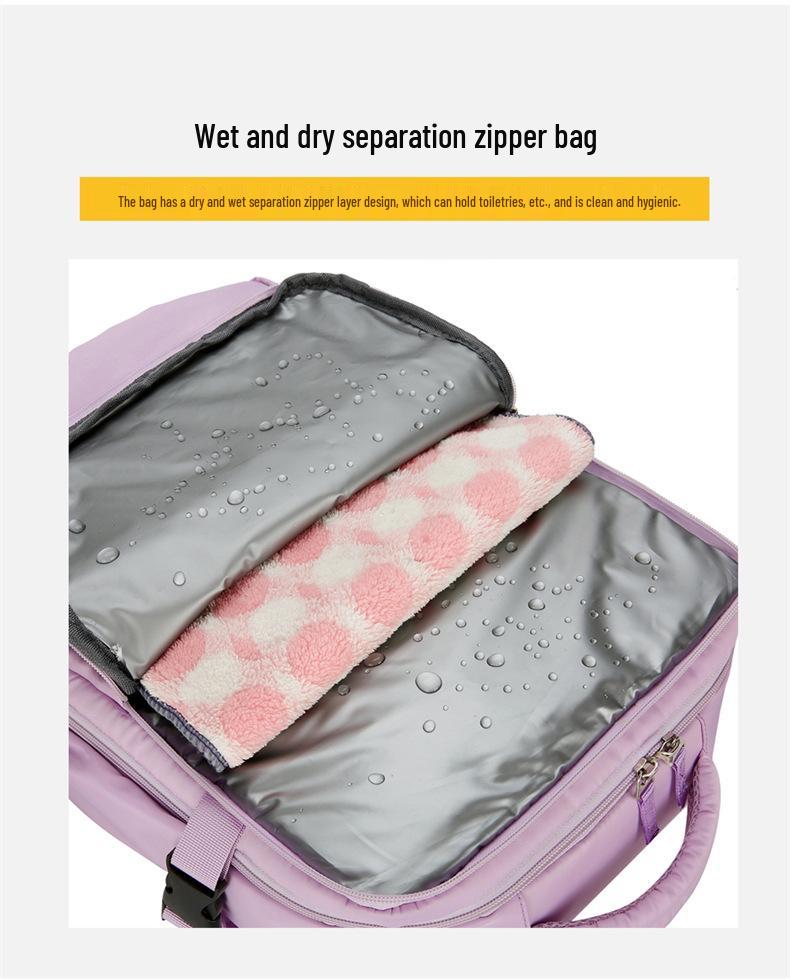 Mochila de Viaje Multifuncional de Gran Capacidad para Mujer - Ideal para Viajes de Negocios y Almacenamiento de Portátil