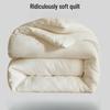 LISM 2-in-1 Soy Fiber All-Season Waffle Quilt