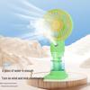 Long-Lasting Portable Desktop & Handheld Mini Fan with Humidifying Spray