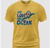 One Love One Ocean T Shirt Musician Jimmy Buffett S-5Xl (Gold)
