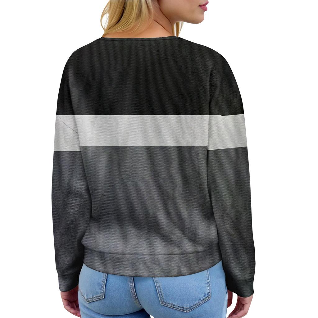 Dámské ležérní košile s dlouhým rukávem, topy na knoflíky s výstřihem do V, volný úplet, podzimní oblíbené pro ženy