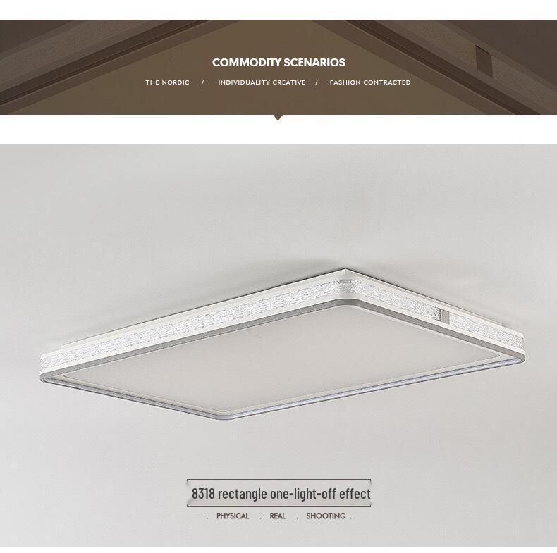 Modern Minimalist Luxury Ceiling Light for Bedroom and Study - Eye-Protecting Design
