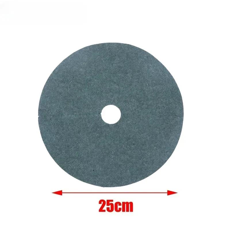 Weed Control Tree Mulch Ring Non-Woven Fabric Uv Resistant Garden Plant Protector Barrier Mat Effective Root Shield Weed Control