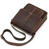 Vintage Fashion Men's Shoulder Bag Genuine Leather Men Sling Bag Cow skin genuine leather crossbody men messenger bag male