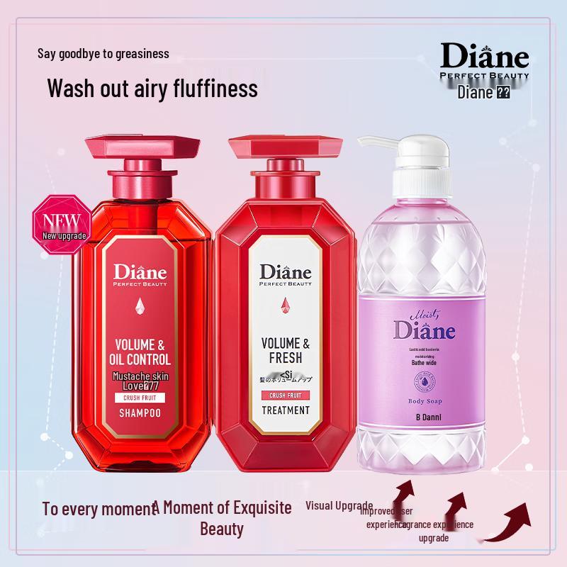 Diane Perfect Beauty Oil Control Hair & Body Care Gift Set