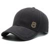 New Big Size Cotton Baseball Cap Unisex Adjustable Snapback Outdoors Sports Hat Curved Brim Sunscreen Shading Truck Driver Cap