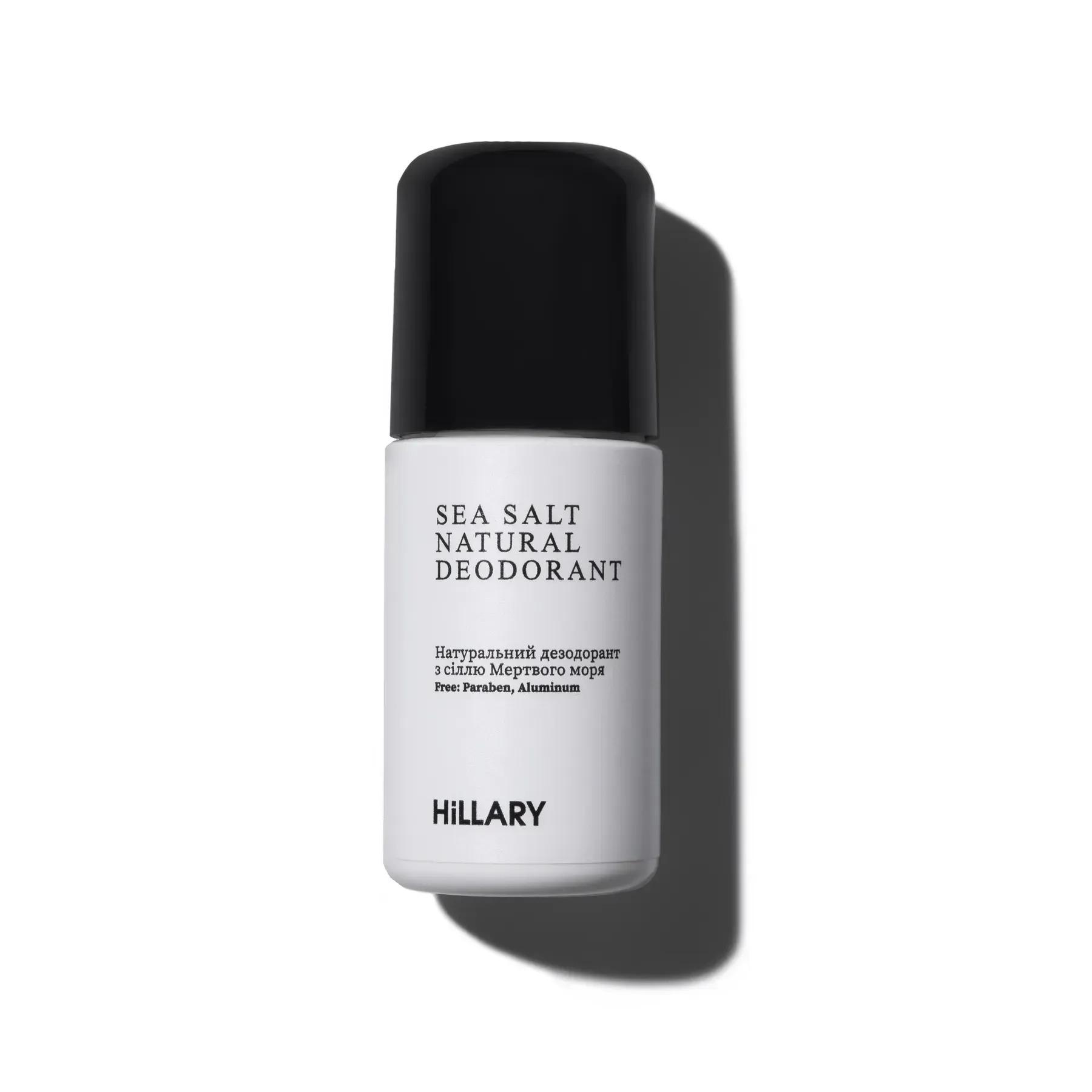 

Натуральний дезодорант із сіллю Мертвого моря Sea Salt Natural Deodorant Hillary 50 мл