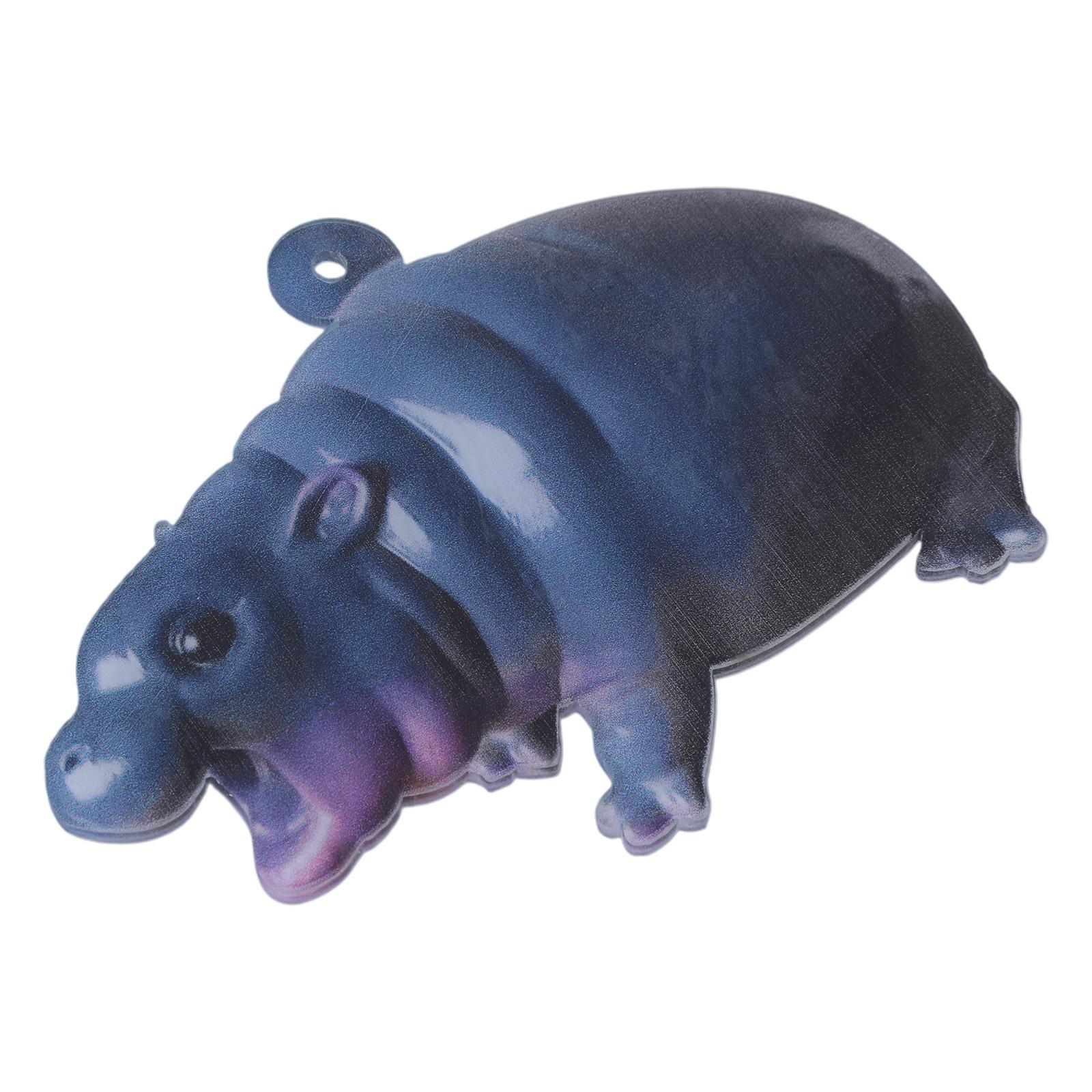 

Милое рождественское украшение в форме бегемота, забавное рождественское украшение в виде бегемота, настольное украшение, подвеска для праздничной домашней обстановки 1