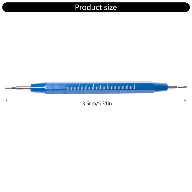 Professional Watch Spring Bar Watch Band Tool Double Ended Design Precise Scale Marks Detachable Head For Maintenance