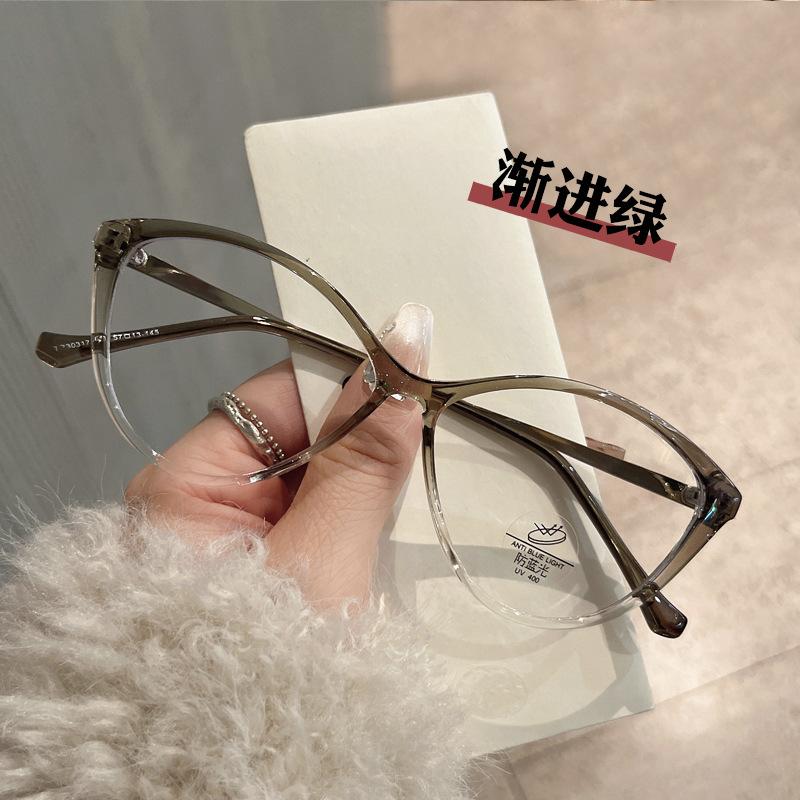 

Vintage Style Men S Eyeglasses Frame Cat Eye Shape Material Women Glasses Blue Light Blocking Women S Eyeglasses