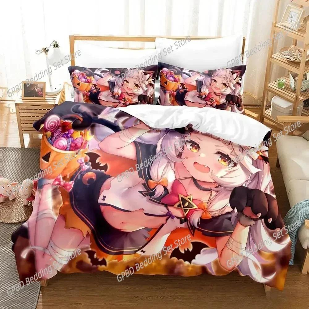 Nowy Zestaw Pościeli z Nadrukiem 3D Murasaki Shion Rozmiar Pojedynczy Twin Podwójny Queen King Cal King Zestaw Pościeli