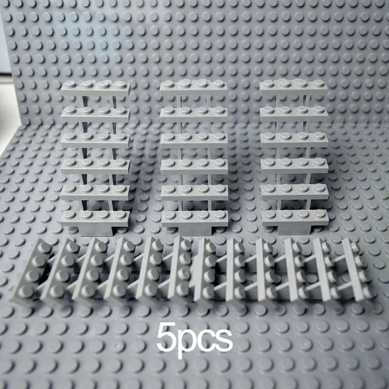 5 Stück Treppen MOC Steine 7x4x6 Haus Treppen Gerade Offen 30134 Stufen Leiter Modular Meine Stadt Bausteine DIY Steine Spielzeug