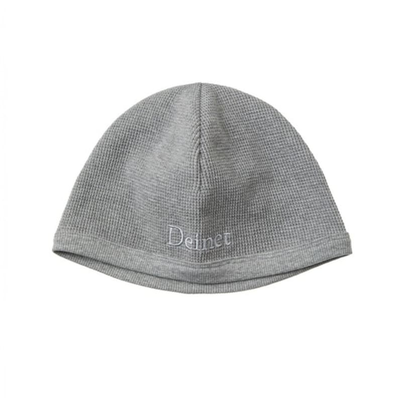 

ТВОЯ ВЯЗАНАЯ ШАПКА ВАФЕЛЬНОЙ ВЯЗКИ МЕЛАНЖОВОГО СЕРОГО ЦВЕТА FREE