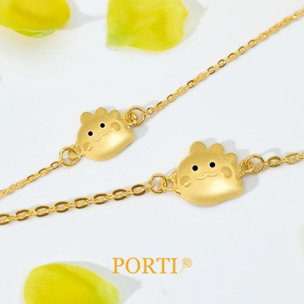 

Porti 24k Gold 1.875g Zodiac Bracelet Single option