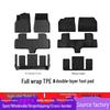Tesla Model Y Floor Mats Set: Includes Trunk Mat, Backrest, and Front/Rear Storage Mats In Durable TPE Material. Suitable for 2025 Models.