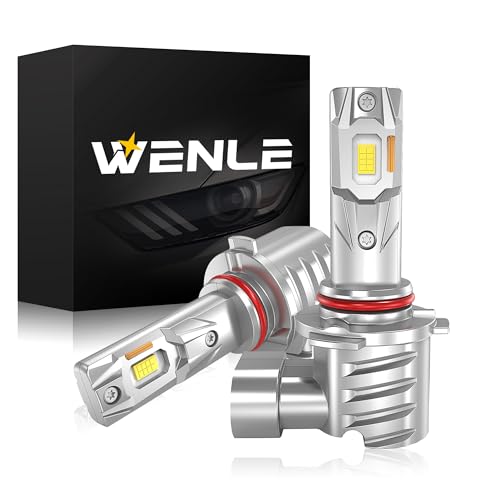 

WENLE HB3 LED Headlight, High Beam, Compatible with New Vehicle Inspection, Explosive Light, 14,000 белый