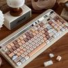 Cute Meow Keycaps Cat Head MAO Profile PBT Key Cap Dye Sublimation for MX Mechanical Keyboard KeyCap Keyboards Accessories