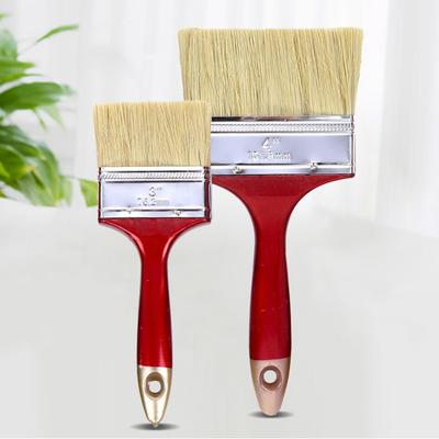 Pensulă de curățare cu peri naturali pentru aplicarea vopselei/emulsiei/adezivului din latex