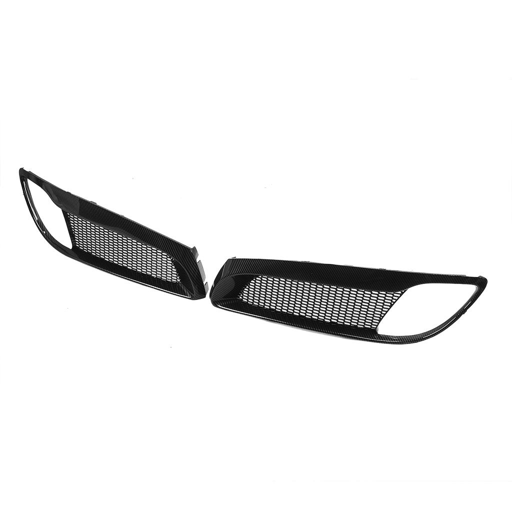 Per Hyundai Genesis Coupe 2008-2012 Nero Lucido/Opaco/Fibra di Carbonio Verniciato Presa d'Aria Laterale del Paraurti Anteriore Copertura Presa d'Aria Luce Fendinebbia