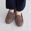HIMIKO / Fluffy Moccasins / 641319D Brown 225