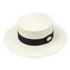 Yunibeosyeolkemiseuteuli White Flat Long Panama Hat Gd Panama Hat