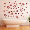 19Pcs 3D Acrylic Mirror Star Wall Stickers Self Adhesive Star Decals Removable DIY Mural for KidsBedroomLivingRoom HomeArt Decor