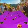 Team Building Throw Ball On Cave Mat Game Set Includes 6 Randomly Colored Balls In 3 ColorsVery Suitable for Team Collaboration