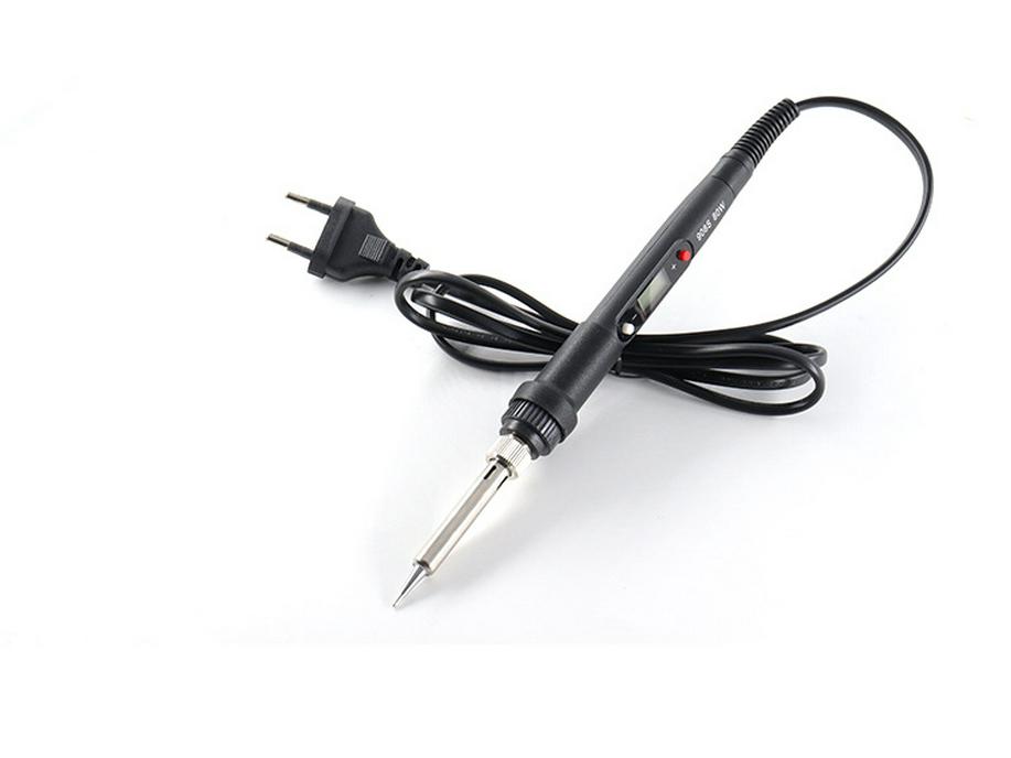 80W Digital Display Adjustable Temperature Soldering Iron for Household Use - Internal Heating & Constant Temperature.