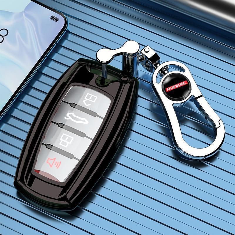 Haval H8 Car Key Case for Great Wall Haval, Fits 17 Elite/Luxury/Enjoyment Models & 15 High-end Models
