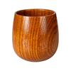 Big Belly Cup, Enlarged Wine Glass, Charcoal Grilled Universal Wooden Cup, Nonscalding Plant Paint Tea Cup