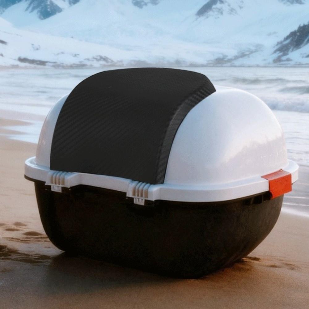 Lockable Motorcycle Trunk Plastic Motorbike Tail Trunk Universal Storage Case  Commuting