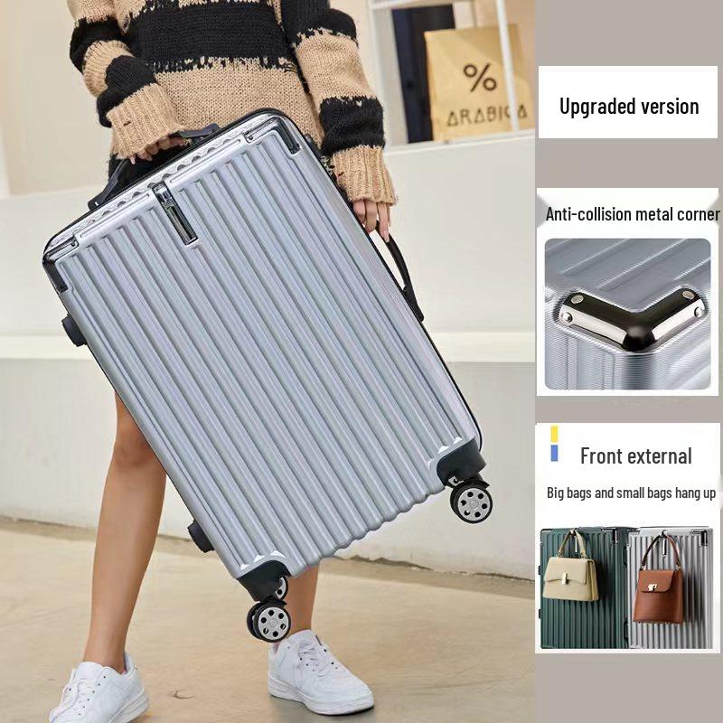 Βαλίτσα Τρόλεϊ 24 ιντσών με Παγκόσμια Ρόδα, Κλειδαριά Συνδυασμού και Χειραποσκευή 20 ιντσών