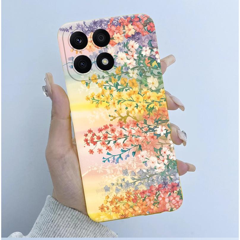 For Huawei Honor X8a Case HonorX8a Soft TPU Silicone Cover Cute Cartoon Panda Phone Case For Honor X6a HonorX6a Plus Coque Funda