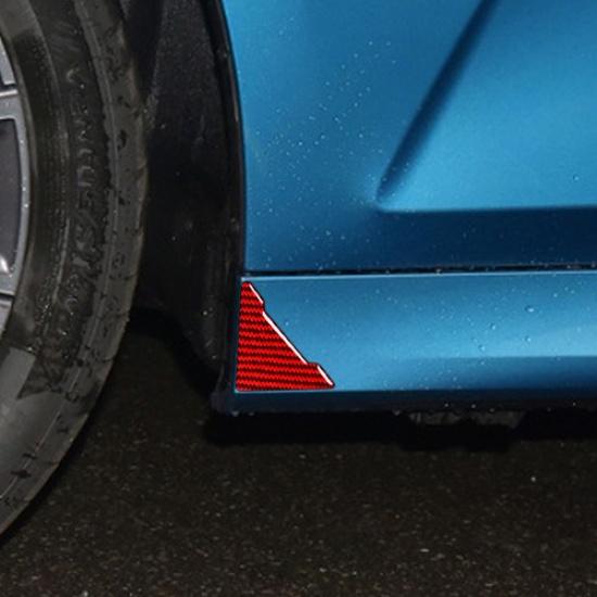 Carbon Fiber Door Plate Anti-Collision Sticker for BMW F32 F33 2014-2018