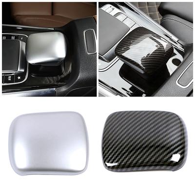 Pre Mercedes Benz B GLA GLB triedy W247 H247 X247 Kryt hlavice radiacej páky stredovej konzoly auta Ozdobný diel z uhlíkových vlákien Úprava