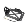 Easy to Install Side License Plate Bracket Sturdy Design Accessories for Vintage Motorcycle, Compliant with Traffic Laws