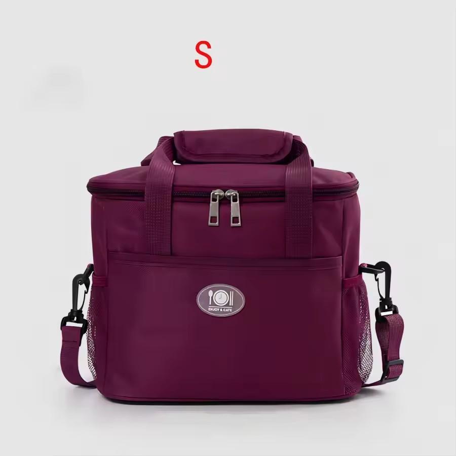 European And American Fashion Can Cross Body Thickened Lunch Insulation Bag With Large Capacity Business Lunch Bag