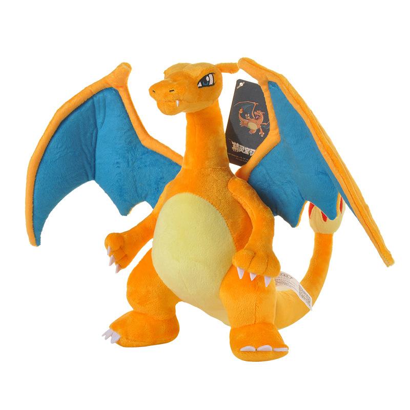Pokemon Plush Stuffed Plaything Pikachu Charizard Gengar Genuine Plush Doll Soft Kawaii Cartoon Toys for Kids Birthday Presents