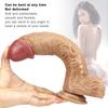Brauner G-Punkt-Dildo für Frauen, weiches Material, starke Vagina, Masturbationstasse, realistischer Dildo, Sexspielzeug für Frauen, Spielzeug für Erwachsene
