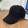 Fashion Hat Flannel Thickened Wool Women's Autumn and Winter Versatile Cap Korean Version Personalized Letter Embroidery Hardtop Wide Hat Baseball Cap