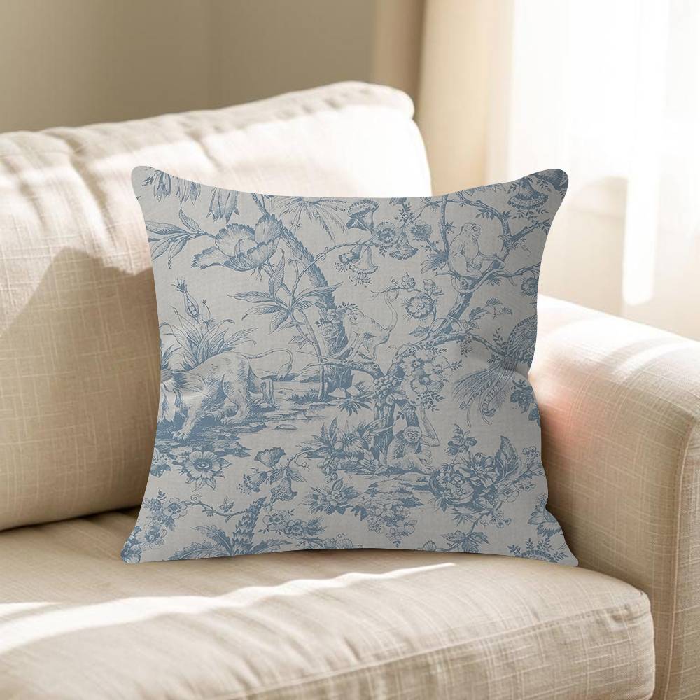 Splashing Ink Flower Pillow Anime Pillow Sofa Bed Head Pillow Cover Cushion Cover 45x45 Cm Fashion