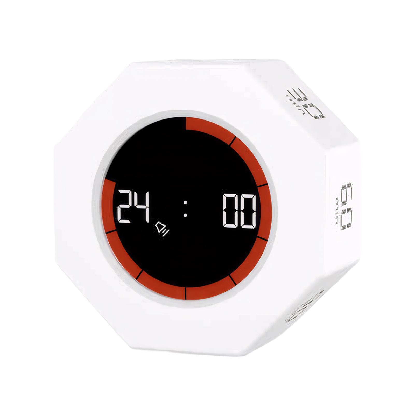 

Перезаряжаемый кубический таймер для детей, многофункциональный и компактный производительный таймер, производительность куба белый