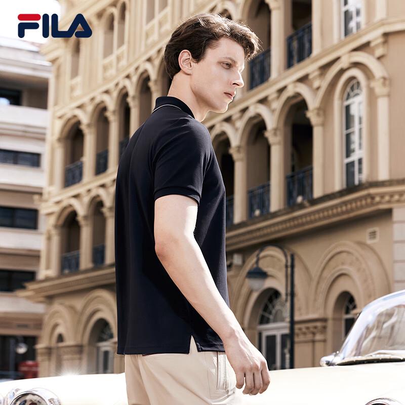 Fila Men's Short-Sleeve Breathable Polo Shirt