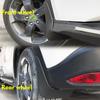 Front Rear 4pcs FOR Honda HRV Vezel 2015- Mudguard Fender Mud Flap Guards Splash Mudflaps Car Accessories Mudguards