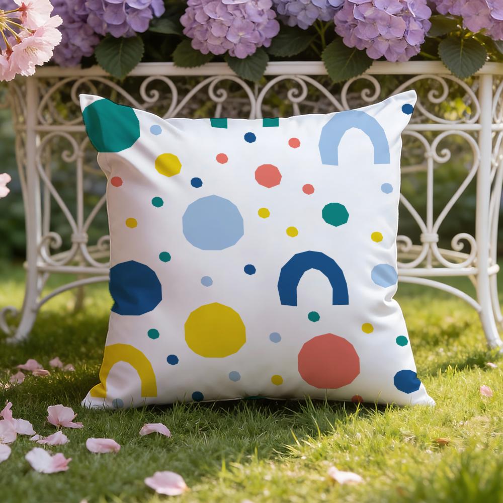 Nordic simple dots Cushion Cover Home & Car Dual-Scene Pillow Cover: Reversible for Premium Comfort