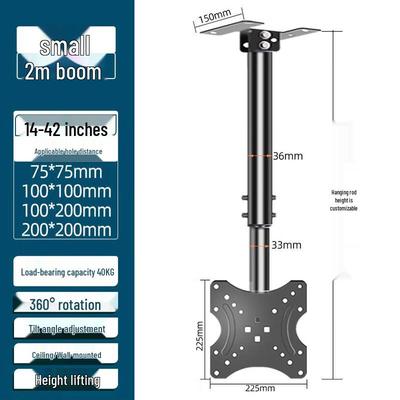 DINJEKING TV Ceiling Mount Bracket