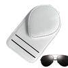 Car Glasses Clip Sunglass Holder Car Visor PU Leather Automotive Clip Multi-functional Car Sunglasses Bracket Car Sunshade Clip