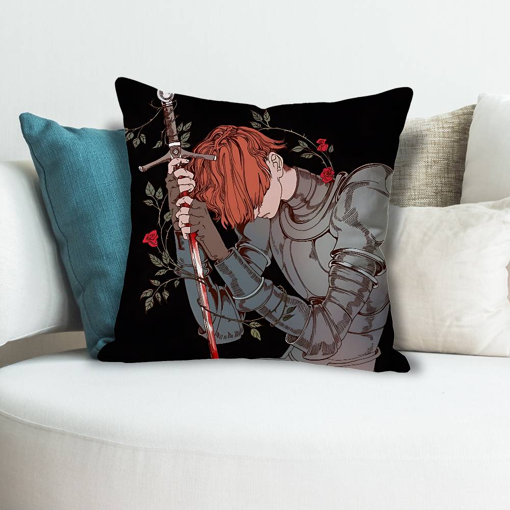 Game FFear And HHunger Anime Celebrity Merchandise AllMatch Printed Pillow Case Sofa Car Office Room Decoration Protector