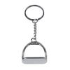 4Pcs Versatile Silver Key Ring for Daily Use Alloy Equestrian Keychain for Gifting To Friend Family and Coworkers